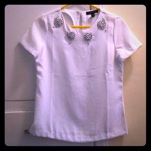 White Banana Republic shirt